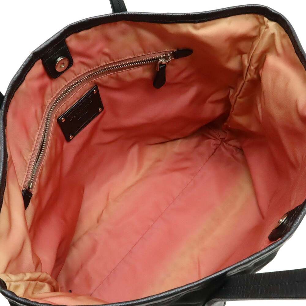 PRADA Black Leather Shoulder Bag - Picture 7 of 10